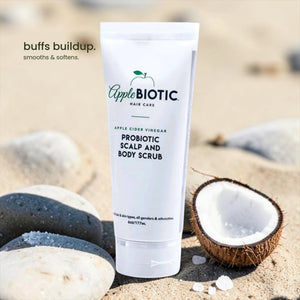 Apple Cider Vinegar Probiotic Scalp and Body Scrub