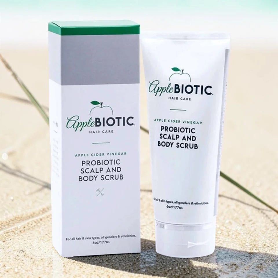 Apple Cider Vinegar Probiotic Scalp and Body Scrub
